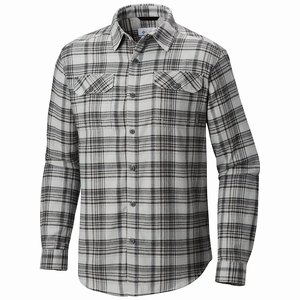 Columbia Camisas Casuales Flare Gun™ Flannel III Hombre Grises (813XVAEBM)